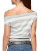 Edikted Edikted Hettie Off Shoulder Striped Knit Top - 2