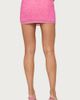 Edikted Edikted Ilse Beaded Floral Mesh Mini Skirt in Pink, Women's at Urban Outfitters - 4