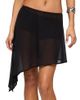 Edikted Edikted Irenah Asymmetric Sheer Chiffon Midi Skirt - 1