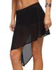 Edikted Edikted Irenah Asymmetric Sheer Chiffon Midi Skirt - 4