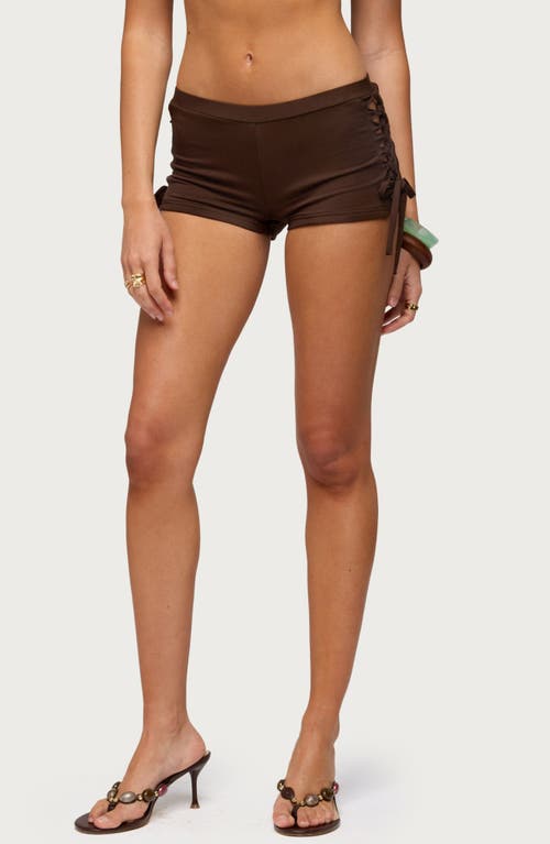 EDIKTED EDIKTED Jilly Side Cutout Micro Shorts