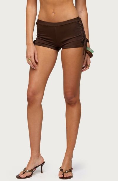 EDIKTED EDIKTED Jilly Side Cutout Micro Shorts