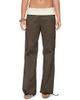 Edikted Edikted Jolee Contrast Ribbed Foldover Cargo Pants - 1