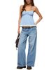 Edikted Edikted Jorja Lacey Babydoll Henley Top - 2