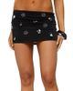 Edikted Edikted Juanie Bead & Sequin Mesh Mini Skirt - 1