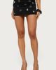 Edikted Edikted Juanie Bead & Sequin Mesh Mini Skirt in Black, Women's at Urban Outfitters - 2