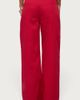 Edikted Edikted Kala Grommet Low Rise Baggy Jeans in Burgundy, Women's at Urban Outfitters - 5