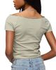 Edikted Edikted Kamalah Boat Neck Cotton T-Shirt - 3