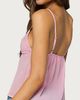 Edikted Edikted Klio Sequin Chiffon Babydoll Top in Light/Pink, Women's at Urban Outfitters - 5