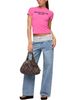 Edikted Edikted Lacey Foldover Low Rise Baggy Jeans - 5
