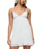 Edikted Edikted Lacey Pleated Chiffon Mini Dress - 4