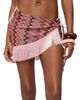 Edikted Edikted Lakelyn Fringe Zigzag Crochet Sarong - 1