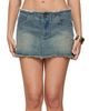 Edikted Edikted Levana Distressed Denim Mini Skirt - 1