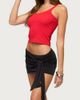 Edikted Edikted Lorena Wrap Tie Mini Skort in Black, Women's at Urban Outfitters - 2