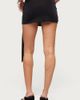 Edikted Edikted Lorena Wrap Tie Mini Skort in Black, Women's at Urban Outfitters - 4