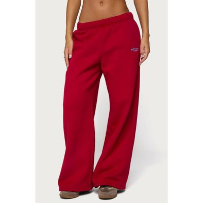 EDIKTED EDIKTED Los Angeles Wide Leg Sweatpants