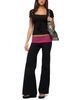 Edikted Edikted Maci Striped Foldover Pants - 5