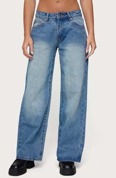 EDIKTED EDIKTED Magda Low Rise Wide Leg Jeans