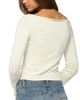 Edikted Edikted Maple Pointelle Knit Long Sleeve Top - 2