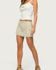 Edikted Edikted Martini Girl Bead Ribbed Tank Top in White, Women's at Urban Outfitters - 4