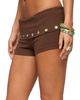 Edikted Edikted Masha Iridescent Button Foldover Shorts - 4