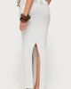 Edikted Edikted Maven Crochet Waist Knit Maxi Skirt in White, Women's at Urban Outfitters - 5