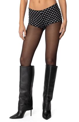 EDIKTED EDIKTED Maxene Polka Dot Micro Shorts