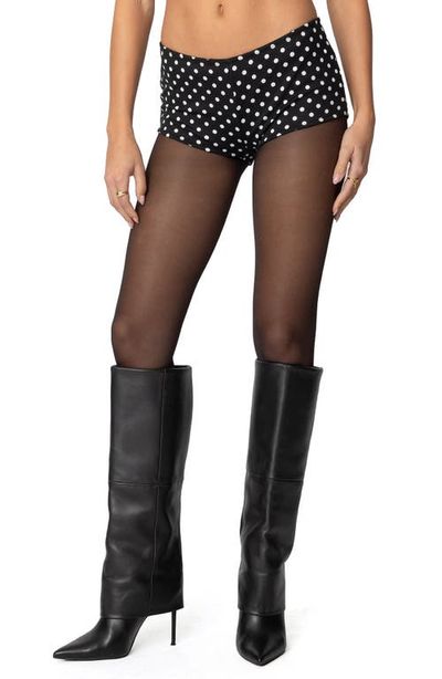 EDIKTED EDIKTED Maxene Polka Dot Micro Shorts