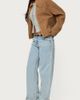 Edikted Edikted Memphis Studded Faux Suede Jacket in Tan, Women's at Urban Outfitters - 2