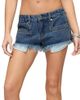 Edikted Edikted Meshy Studded Denim Micro Shorts - 1