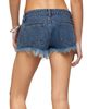 Edikted Edikted Meshy Studded Denim Micro Shorts - 2