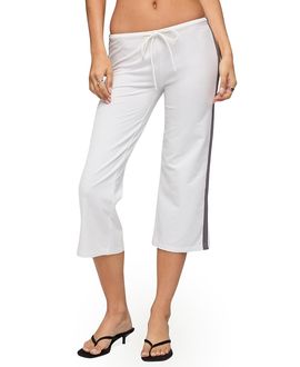 Edikted Edikted Milene Contrast Terry Capri Pants