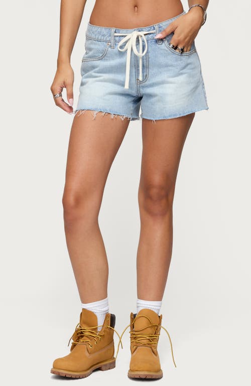 EDIKTED EDIKTED Milla Low Rise Denim Shorts
