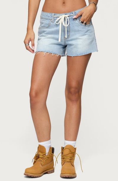EDIKTED EDIKTED Milla Low Rise Denim Shorts