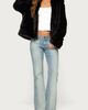 Edikted Edikted Mob Wife Faux Fur Jacket in Black, Women's at Urban Outfitters - 2