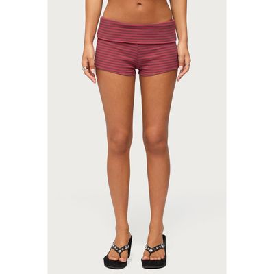 EDIKTED EDIKTED Monikah Stripe Micro Shorts