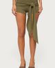 Edikted Edikted Monroah Bead Low Rise Shorts in Olive, Women's at Urban Outfitters - 2