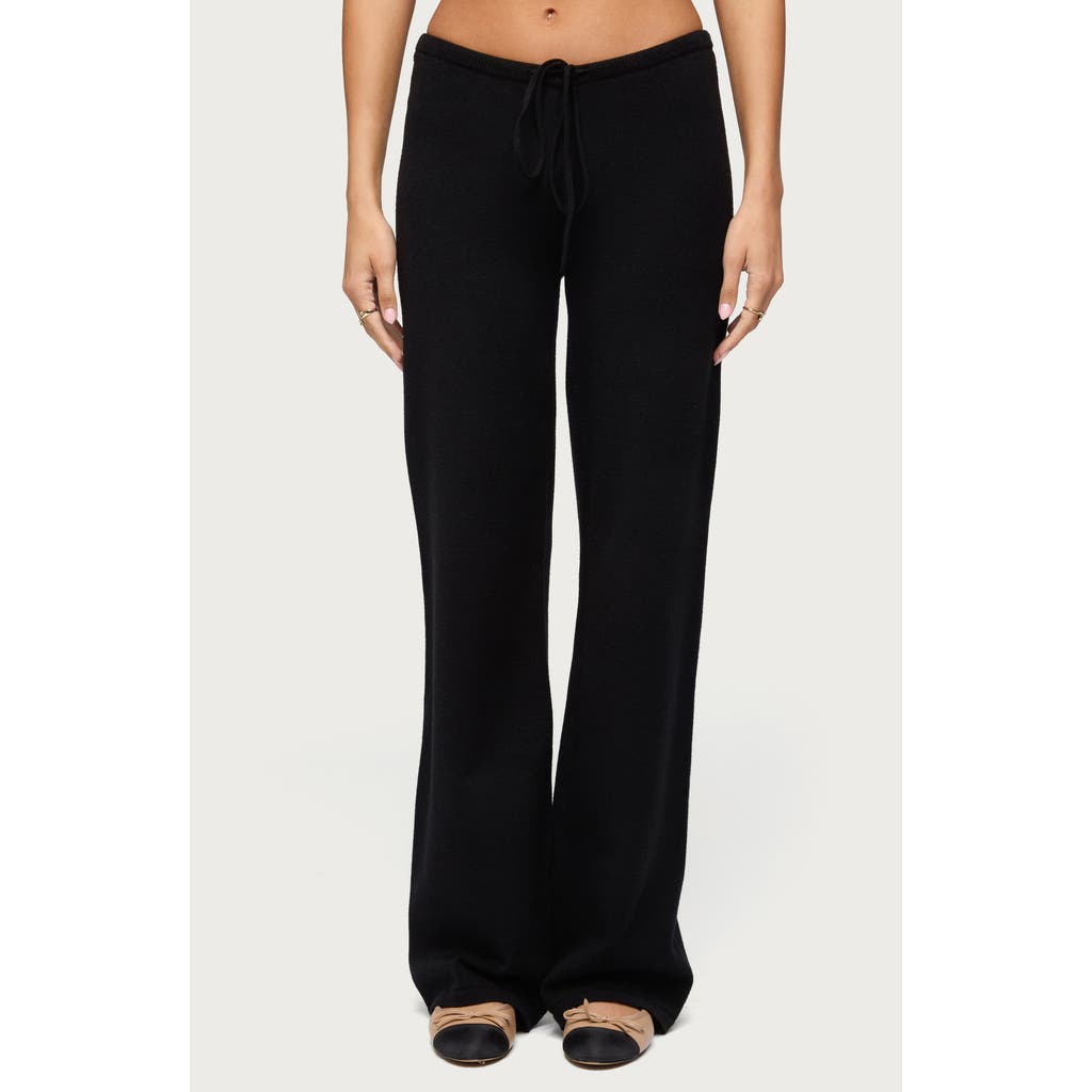 EDIKTED EDIKTED Montanna Low Rise Knit Drawstring Pants
