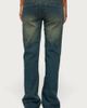 Edikted Edikted Moonie Low Rise Bootcut Jeans in Blue/Washed, Women's at Urban Outfitters - 5