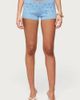 Edikted Edikted Nataly Button Knit Shorts in Light/Blue, Women's at Urban Outfitters - 2