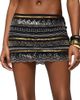 Edikted Edikted Neah Mixed Sequin Mini Skirt - 1