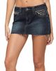 Edikted Edikted Nicole Studded Denim Mini Skirt - 1