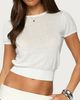 Edikted Edikted Nissa Knit Top in White, Women's at Urban Outfitters - 1