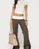 Edikted Edikted Nissa Knit Top in White, Women's at Urban Outfitters - 2