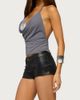 Edikted Edikted Noe Chainmail Cowl Neck Top in Gray, Women's at Urban Outfitters - 4
