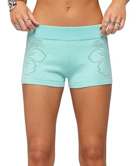 Edikted Edikted Noey Knit Micro Shorts