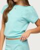 Edikted Edikted Noey Knit Top in Aqua, Women's at Urban Outfitters - 3