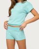 Edikted Edikted Noey Knit Top in Aqua, Women's at Urban Outfitters - 4