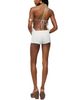 Edikted Edikted Nyomi Textured Backless Halter Neck Romper - 3