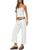 Edikted Edikted Odettia Sheer Cotton Pants - 3